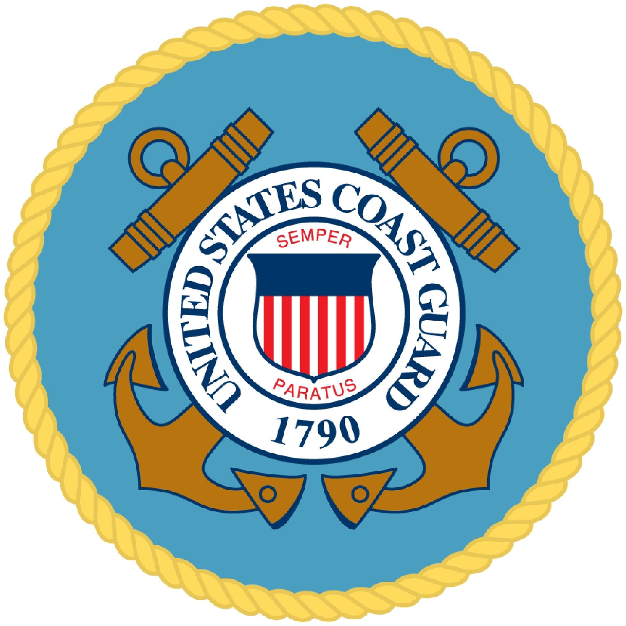 Coast Guard Emblem - Shadow Box Category