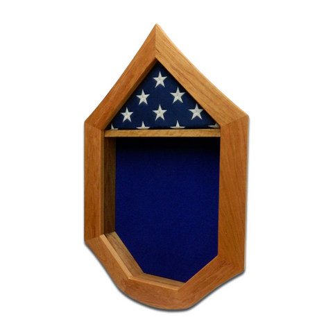 U.S. Air Force SNCO Military Retirement Shadow Box. Cherry Hardwood. Legacies of America Woodworking Co.