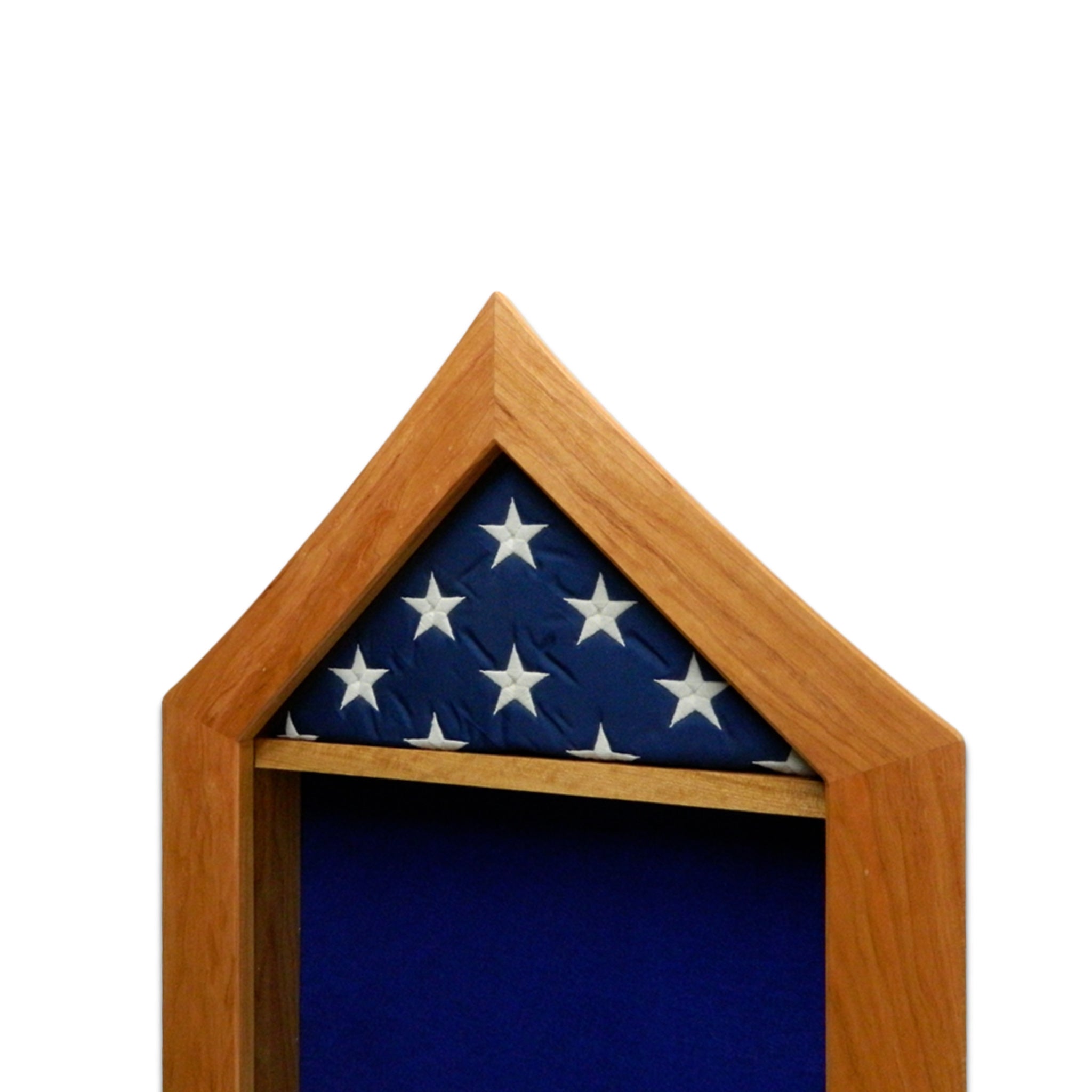 U.S. Air Force SNCO Military Retirement Shadow Box. Cherry Hardwood. Legacies of America Woodworking Co.