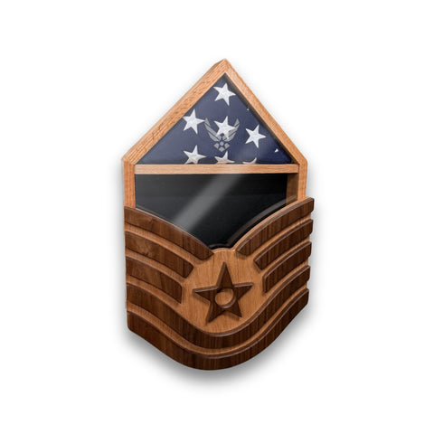 Air Force Technical Sergeant (E6) Shadow Box