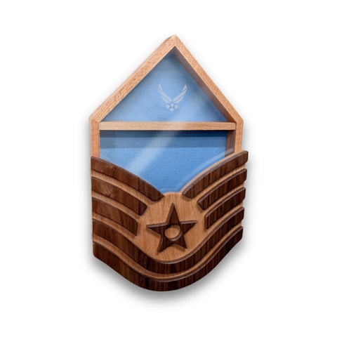 Air Force Technical Sergeant (E6) Shadow Box