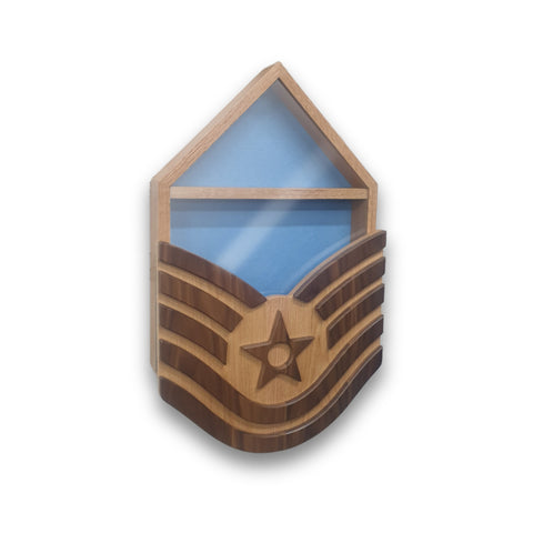 Air Force Technical Sergeant (E6) Shadow Box