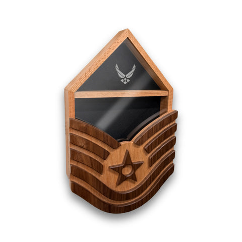 Air Force Technical Sergeant (E6) Shadow Box