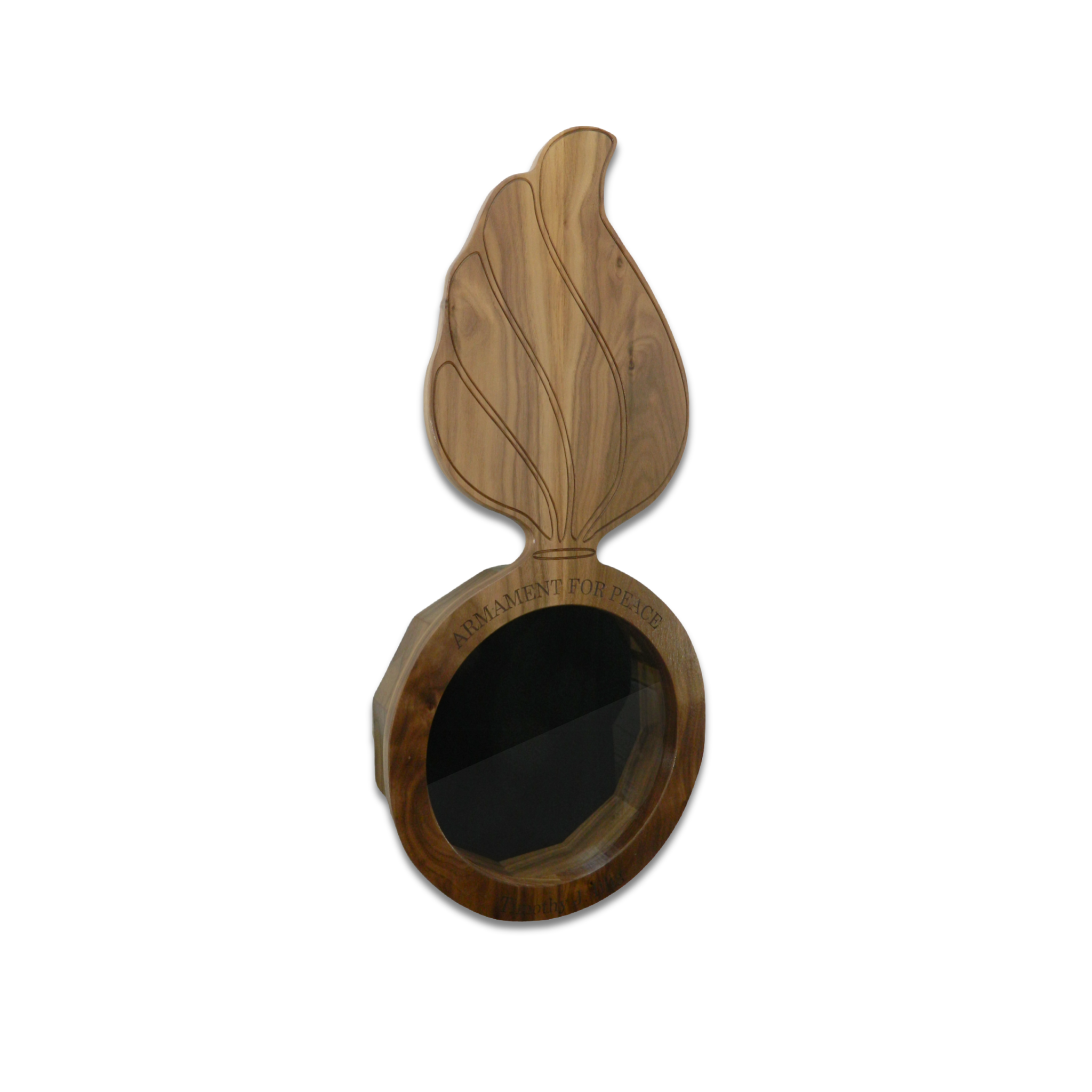 Ammo Pisspot Shadow Box - REAL Walnut Hardwood - American Made-Veteran ...
