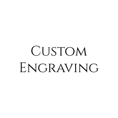 Custom engraving option for the American Flag Challenge Coin Display