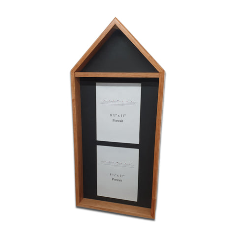 Cherry 3'x5' Flag & Two Certificates Display Case