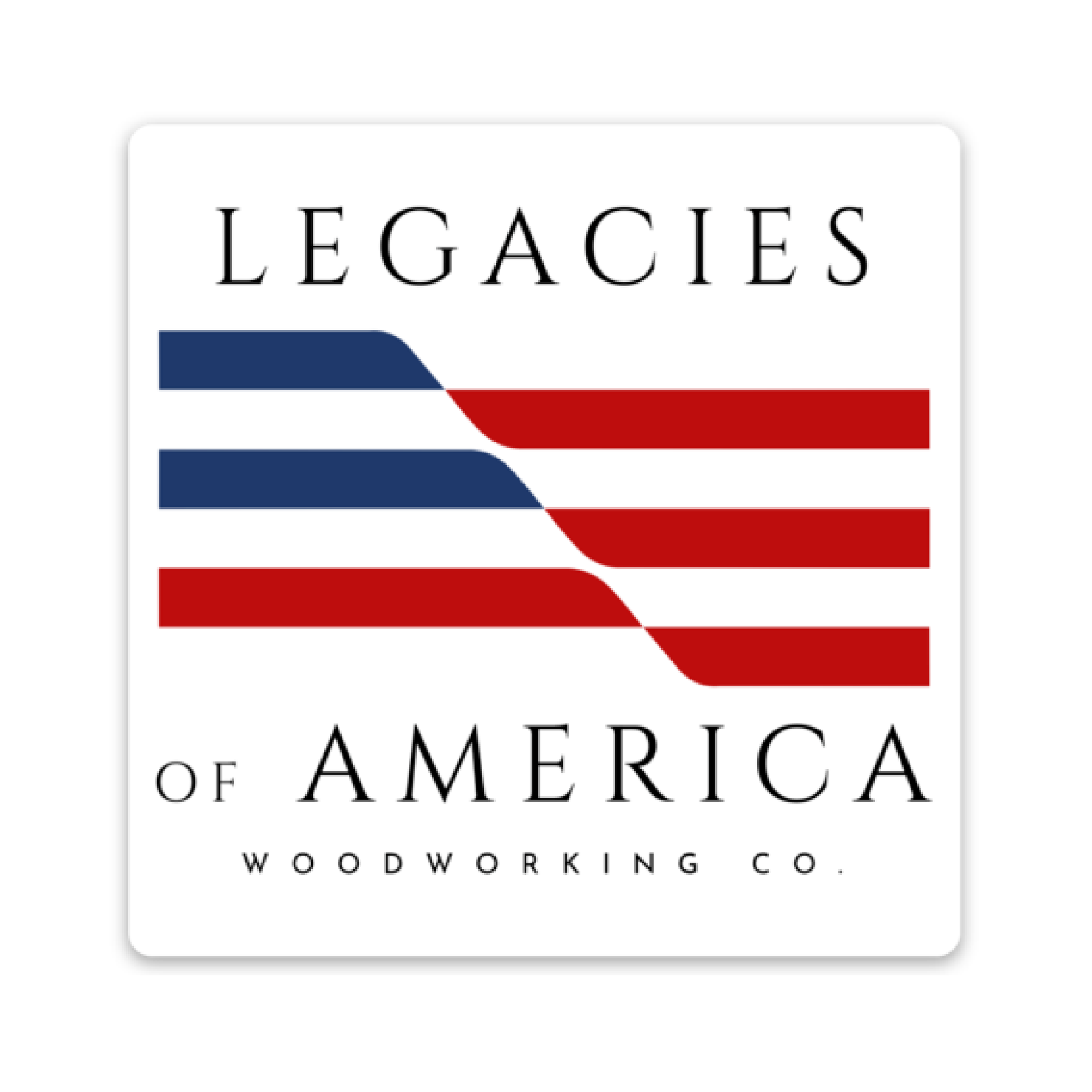 Legacies of America - Logo Sticker