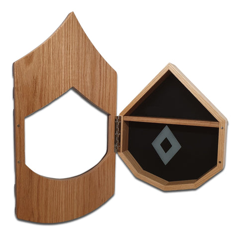 First Sergeant Shadow Box US Army First Sergeant (E8) Shadow Box - American Made-Veteran Built ...