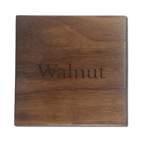 Walnut hardwood sample
